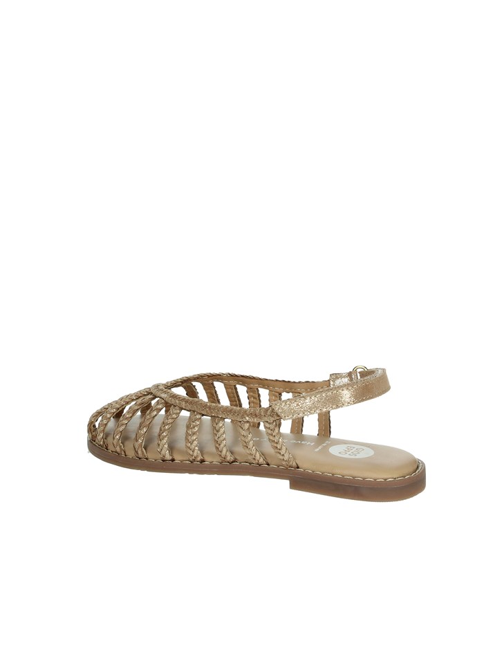 SANDALI BASSI 74207 PLATINO