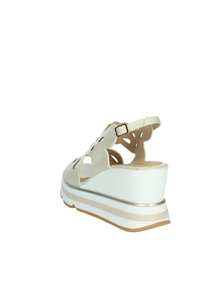 SANDALI CON ZEPPA K-11022 BEIGE