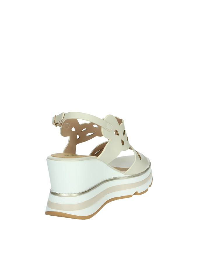 SANDALI CON ZEPPA K-11022 BEIGE