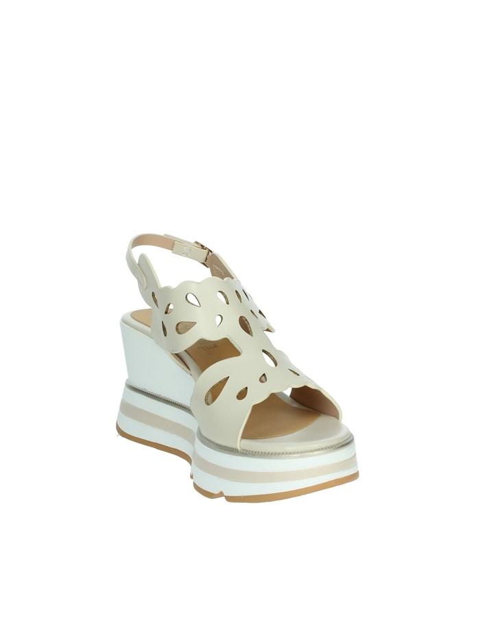 SANDALI CON ZEPPA K-11022 BEIGE