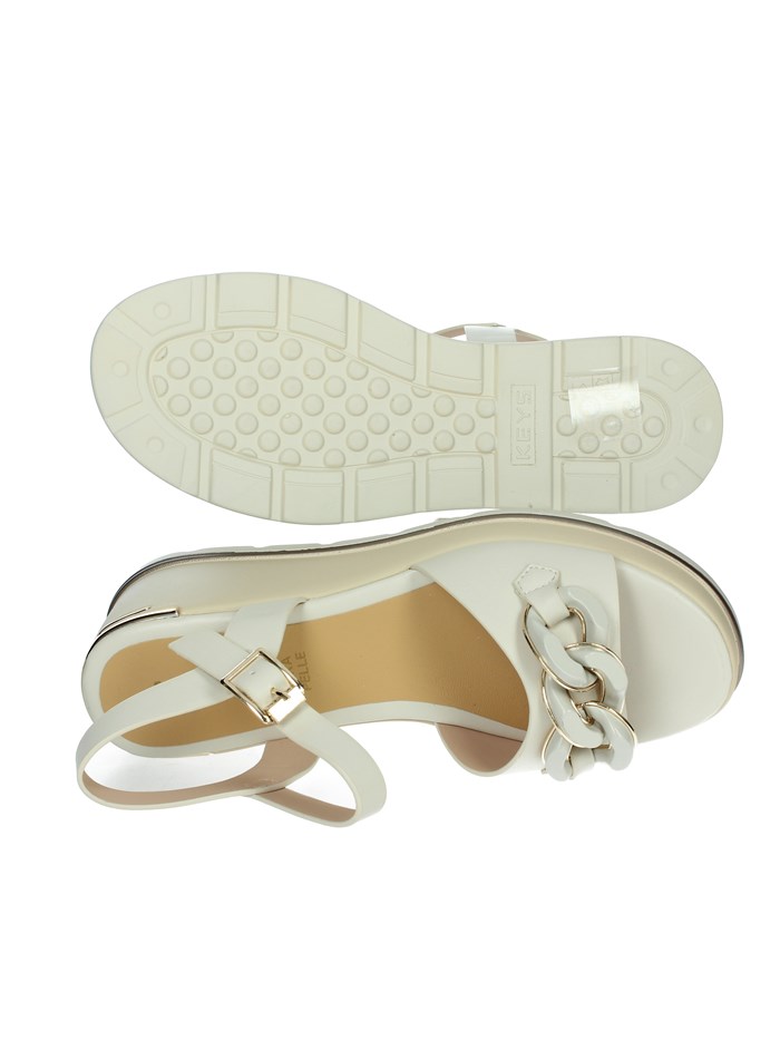 SANDALI CON ZEPPA K-11000 BEIGE