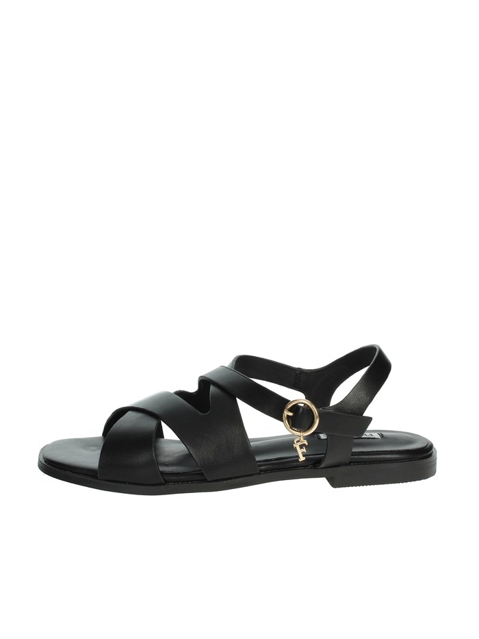 SANDALI BASSI F-252 NERO