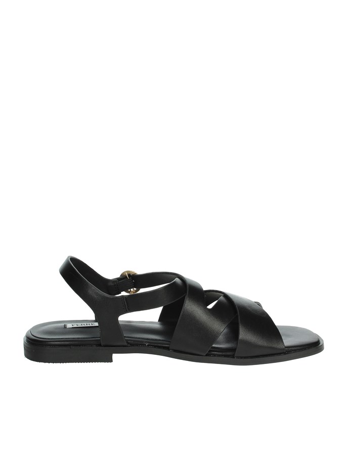 SANDALI BASSI F-252 NERO