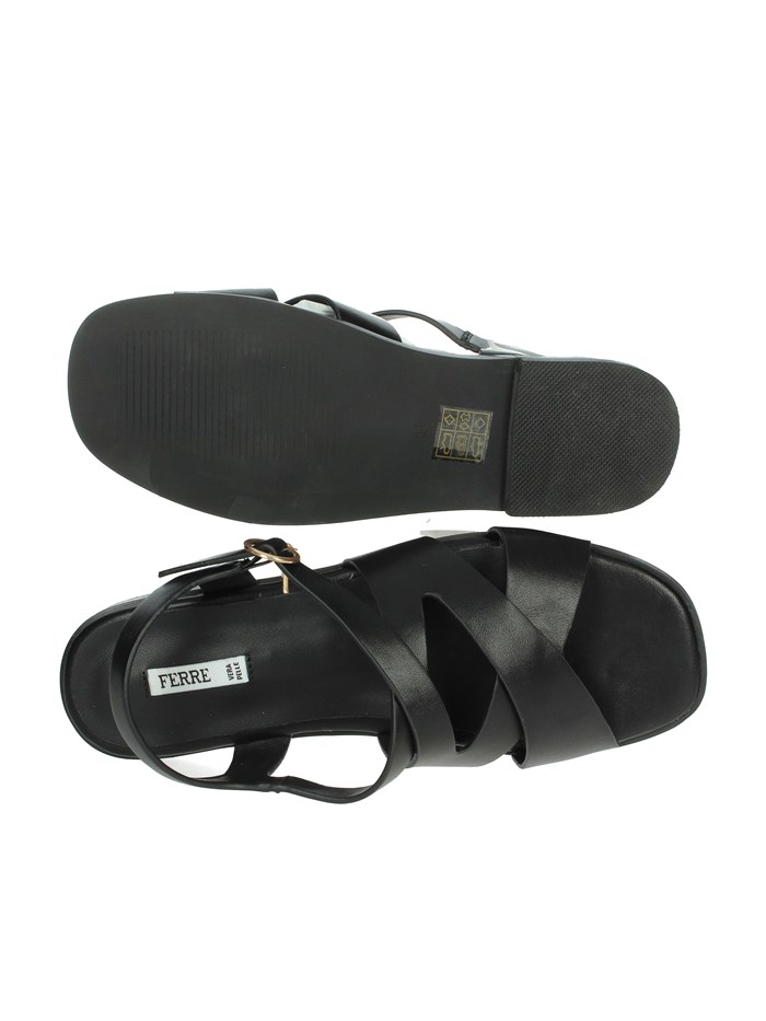 SANDALI BASSI F-252 NERO