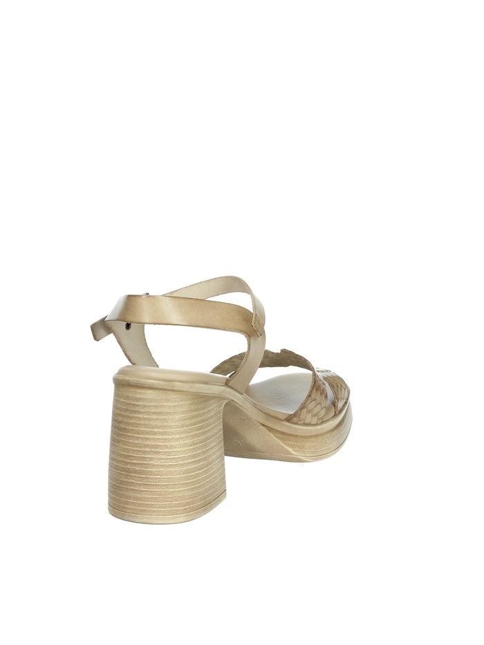 SANDALI CON ZEPPA 7061 TAUPE