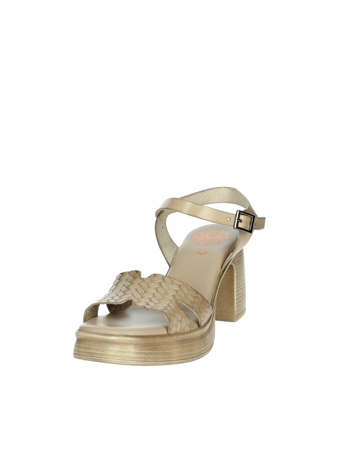 SANDALI CON ZEPPA 7061 TAUPE