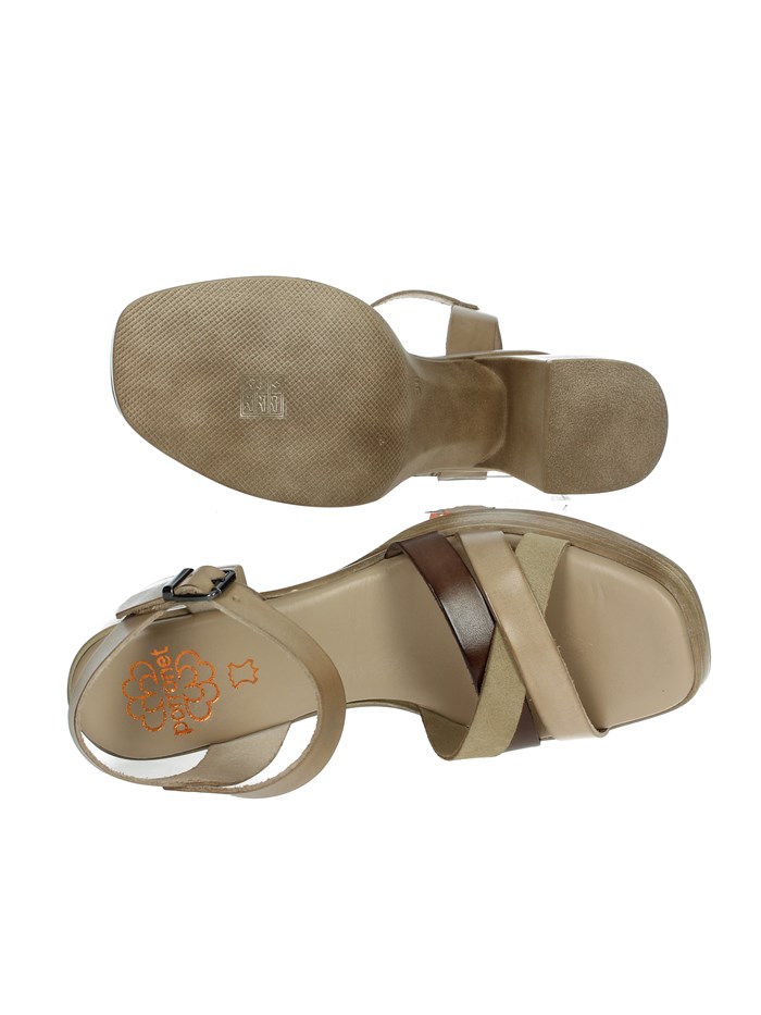 SANDALI CON TACCO 7060 TAUPE