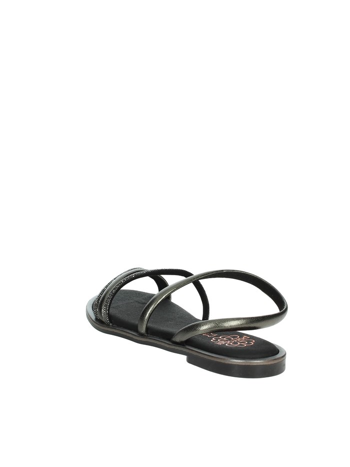 SANDALI BASSI 7010 ANTRACITE