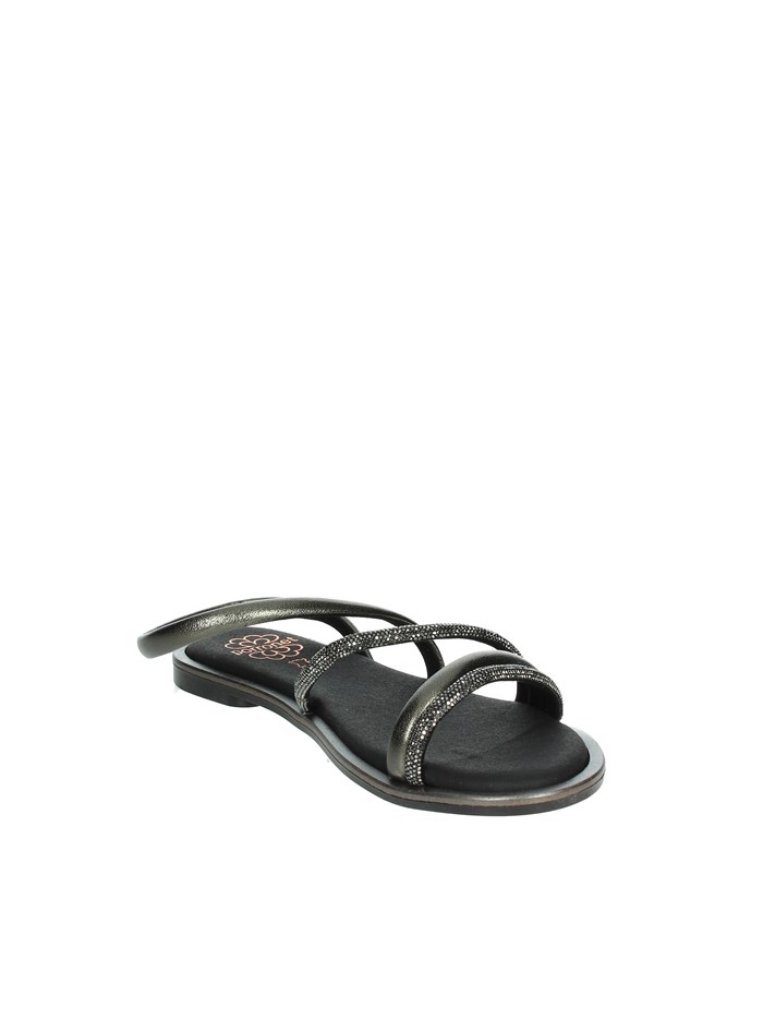 SANDALI BASSI 7010 ANTRACITE