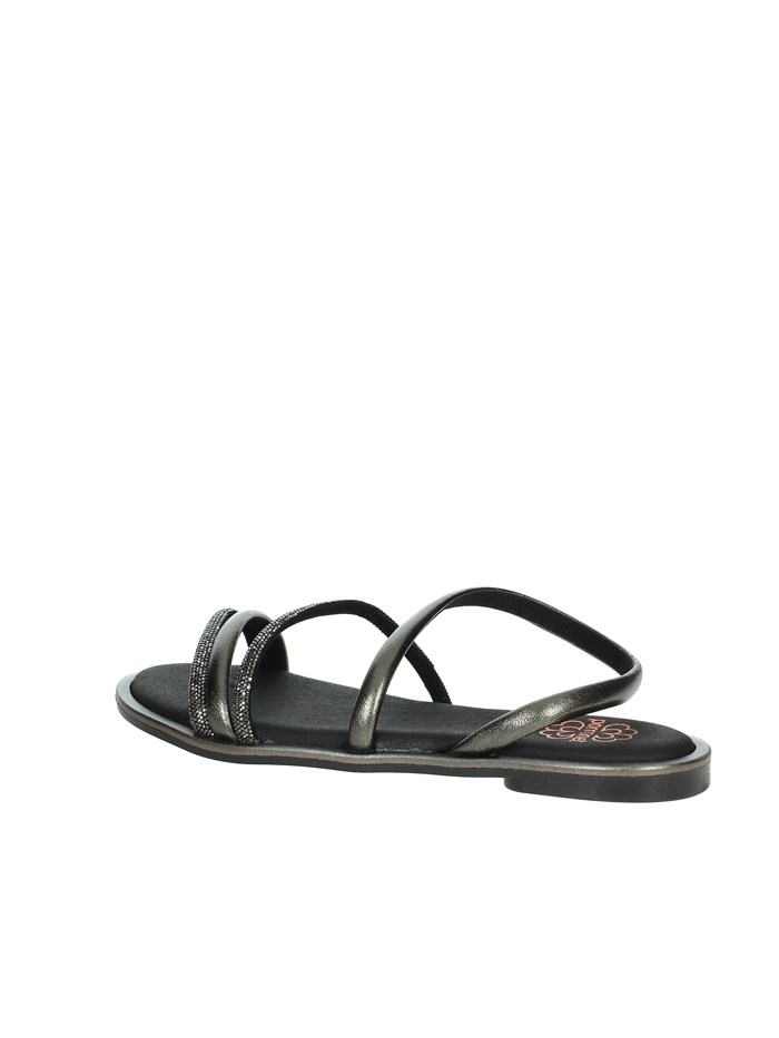 SANDALI BASSI 7010 ANTRACITE