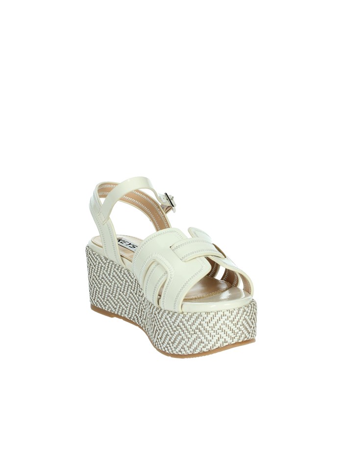 SANDALI CON ZEPPA K-11081 BIANCO