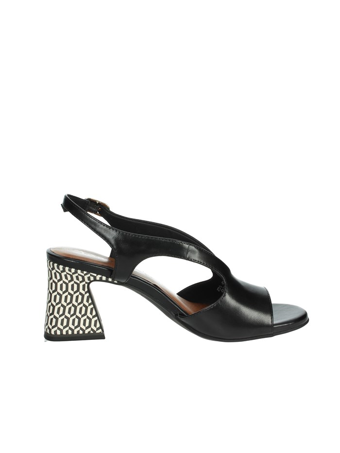 SANDALI CON TACCO 1-28316-44 NERO