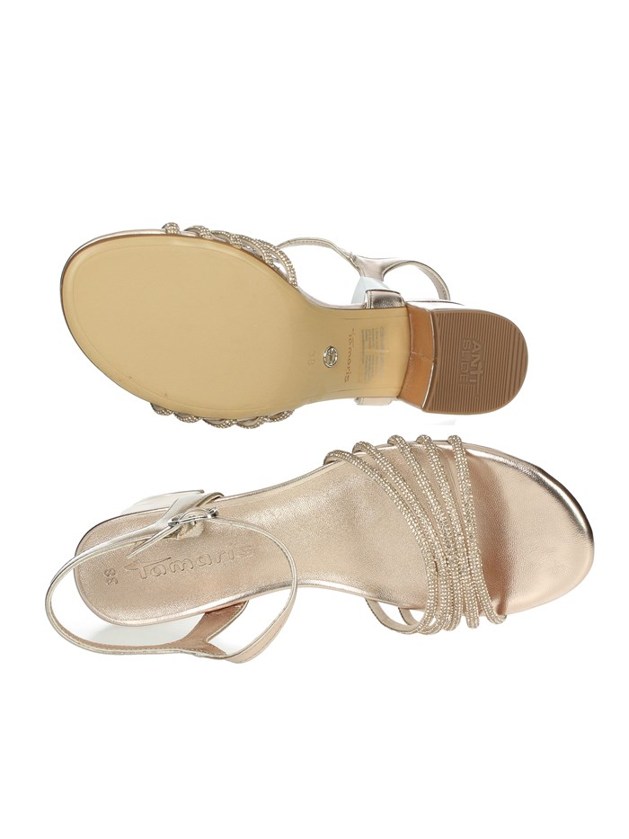 SANDALI CON TACCO 1-28248-44 RAME