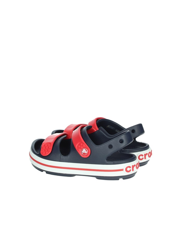 SANDALI BASSI 209424-4OT BLU/ROSSO