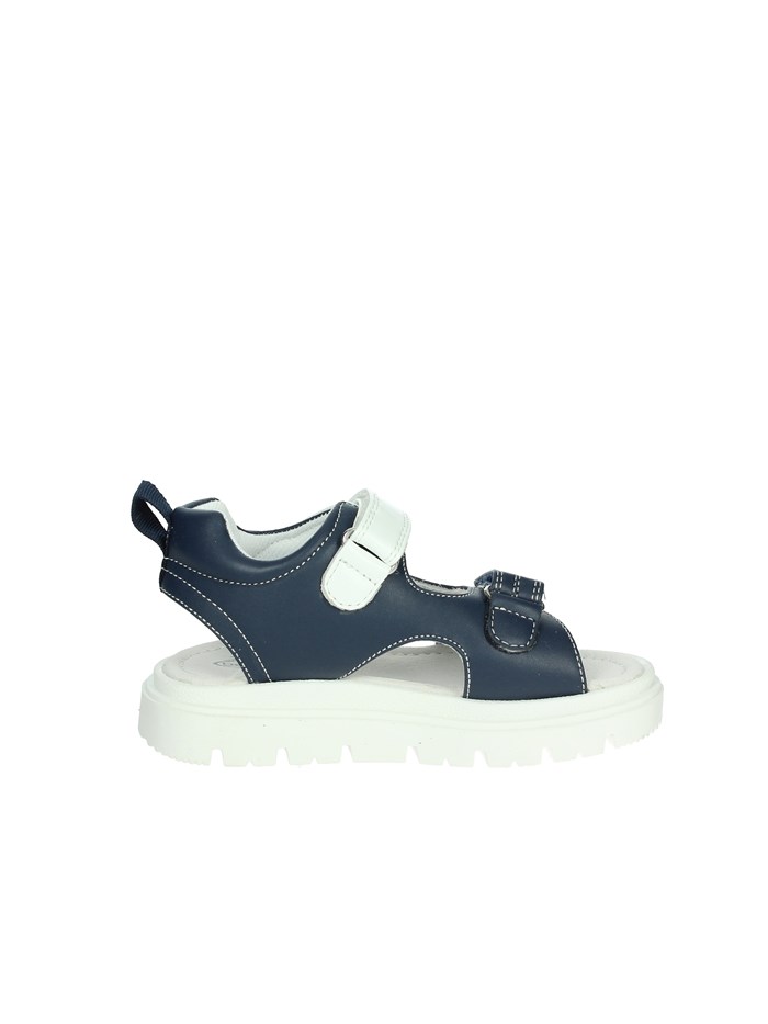 SANDALI BASSI BS5722 BLU/BIANCO