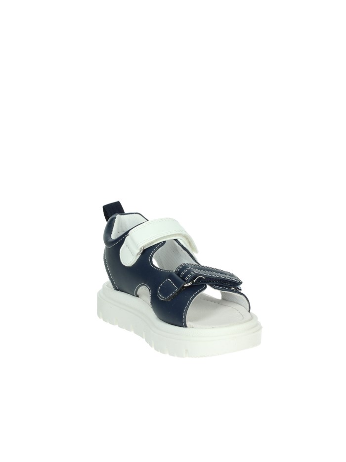 SANDALI BASSI BS5722 BLU/BIANCO