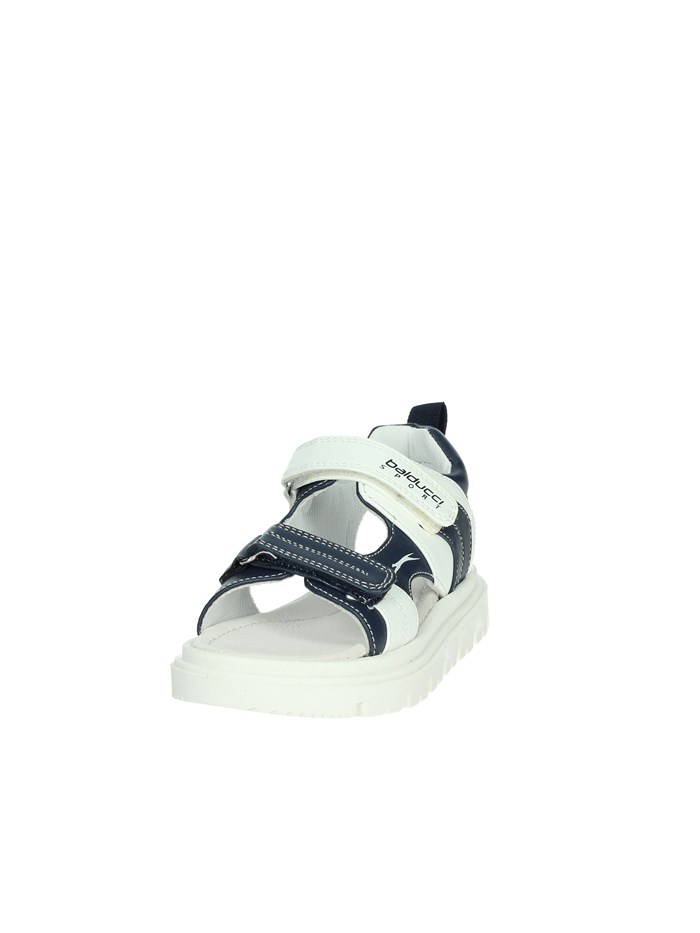 SANDALI BASSI BS5722 BLU/BIANCO