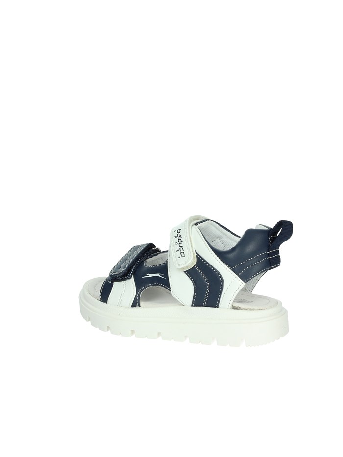SANDALI BASSI BS5722 BLU/BIANCO