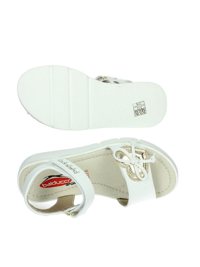 SANDALI BASSI BS5741 BIANCO