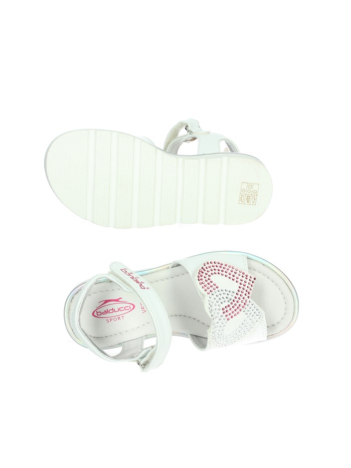 SANDALI BASSI BS5751 BIANCO
