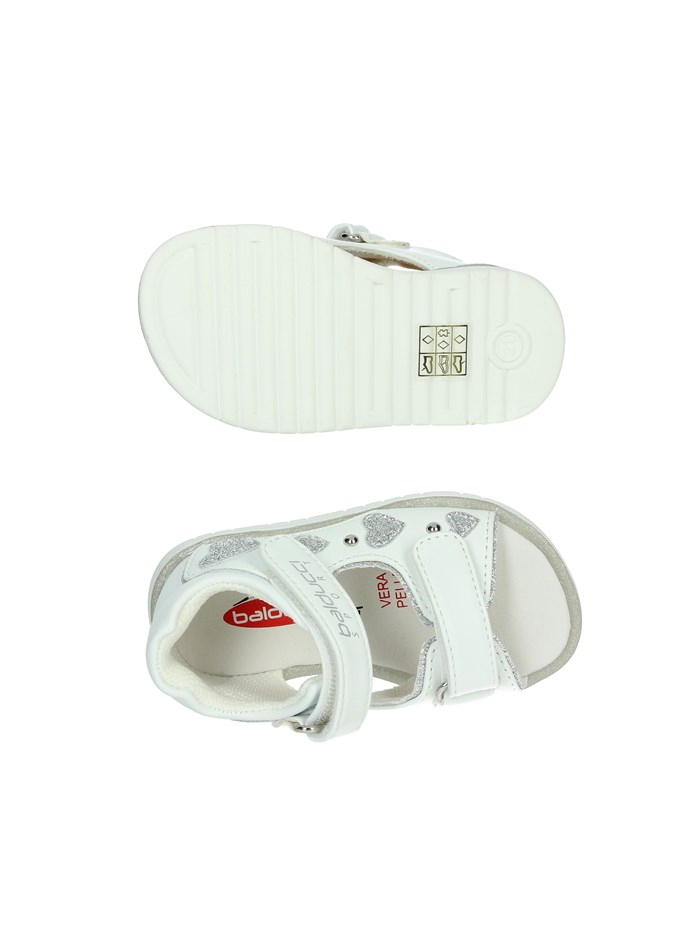 SANDALI BASSI BS5680 BIANCO