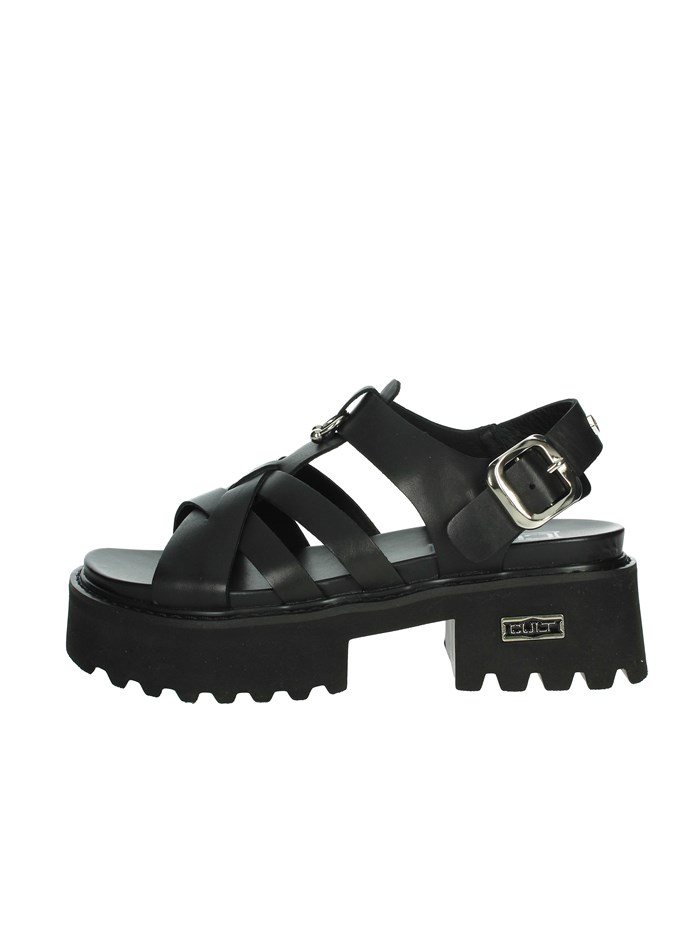 SANDALI CON TACCO CLW453500 NERO