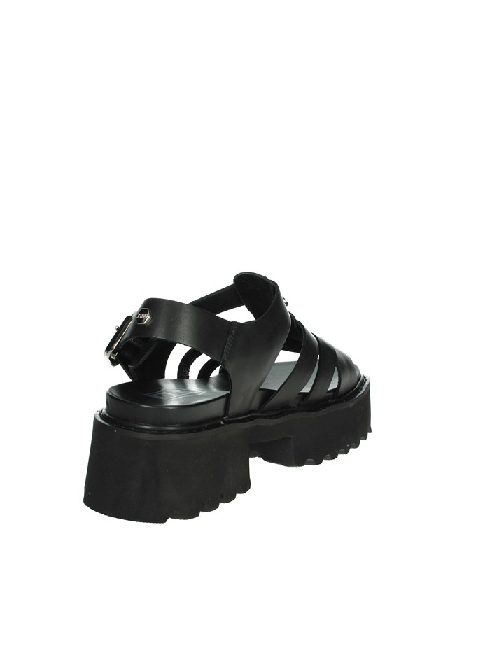 SANDALI CON TACCO CLW453500 NERO
