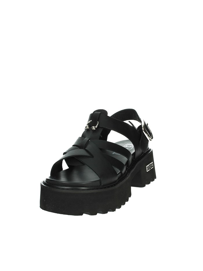 SANDALI CON TACCO CLW453500 NERO