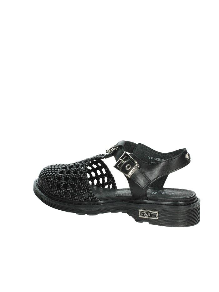SANDALI BASSI CLW442800 NERO
