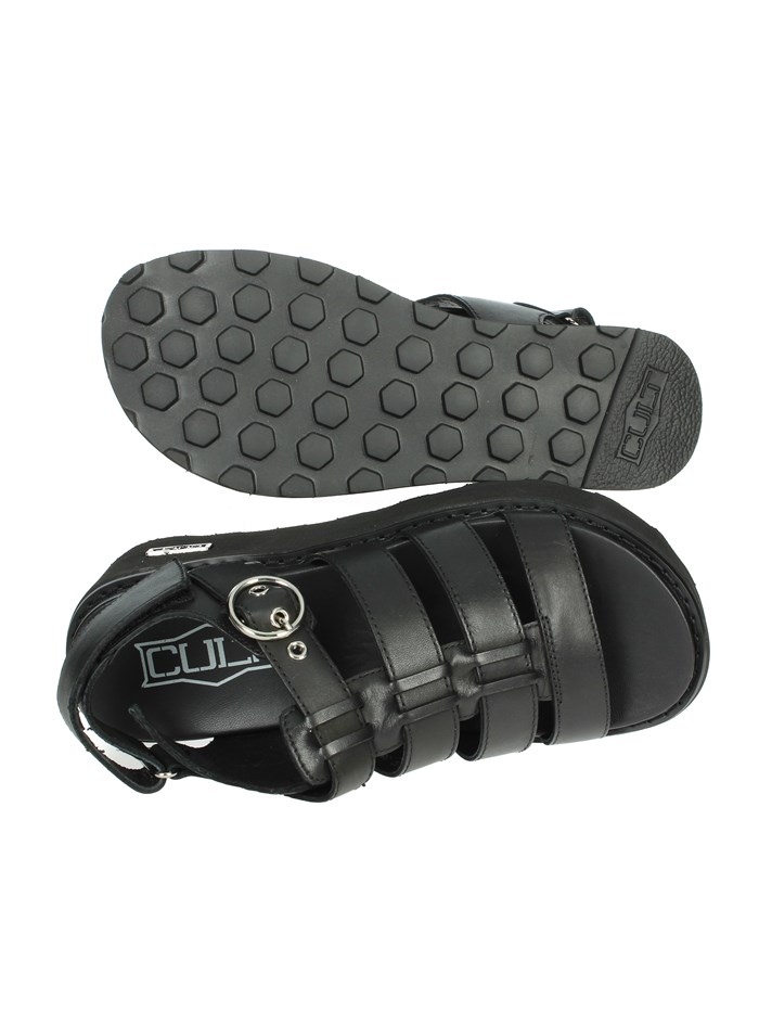 SANDALI CON ZEPPA CLW448800 NERO