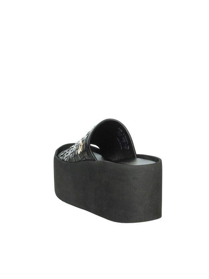 CIABATTE CON ZEPPA AGW439501 NERO