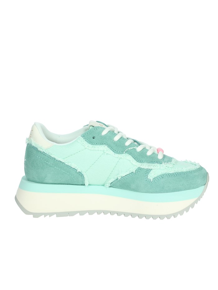 SNEAKERS BASSA Z35216 VERDE ACQUA