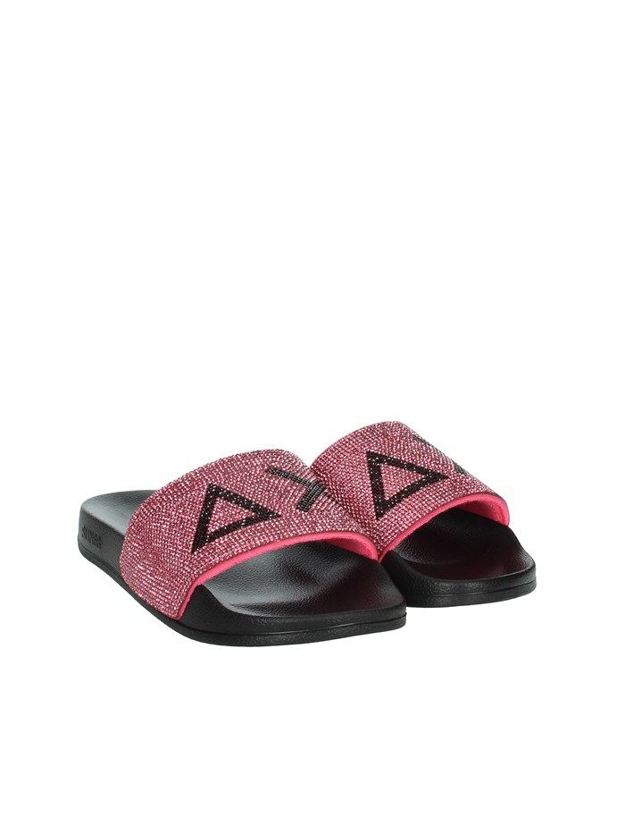 CIABATTE BASSE X35205 FUCSIA