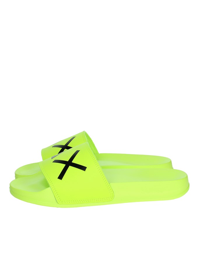 CIABATTE BASSE X35204 GIALLO FLUO