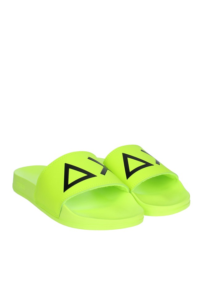CIABATTE BASSE X35204 GIALLO FLUO