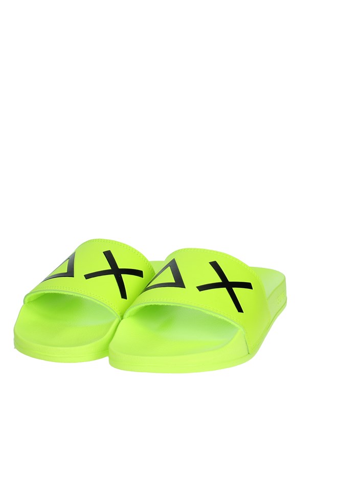 CIABATTE BASSE X35204 GIALLO FLUO