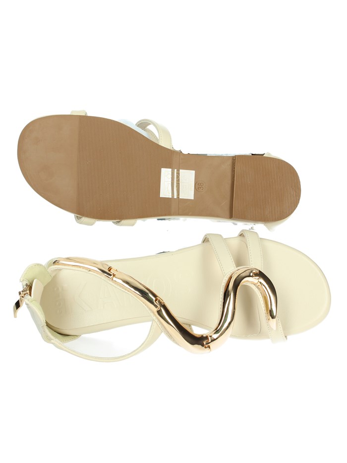 SANDALI BASSI P2534 BEIGE