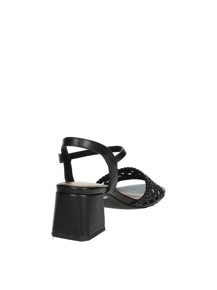 SANDALI CON TACCO 2-28382-44 NERO