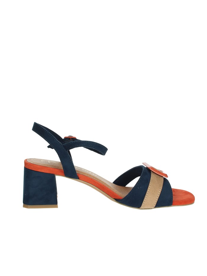 SANDALI CON TACCO 2-28387-44 BLU