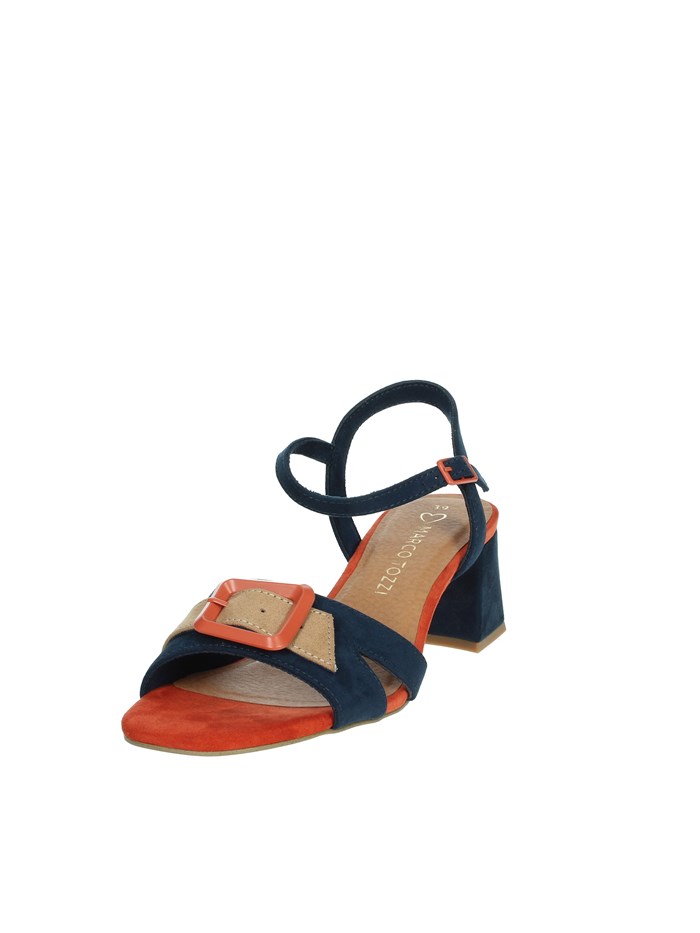 SANDALI CON TACCO 2-28387-44 BLU