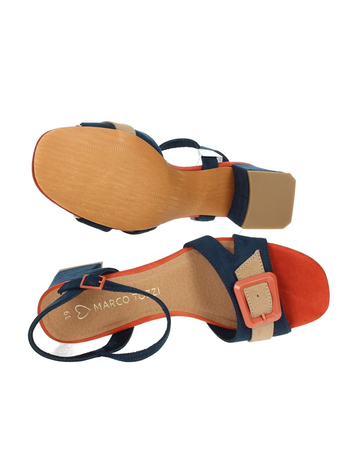 SANDALI CON TACCO 2-28387-44 BLU