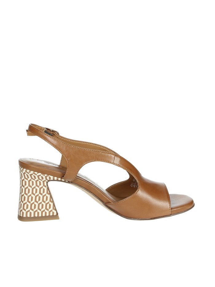 SANDALI CON TACCO 1-28316-44 CUOIO