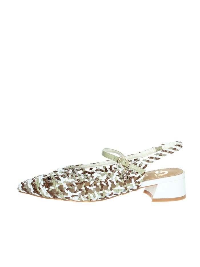 BALLERINE GD247 BIANCO/MARRONE