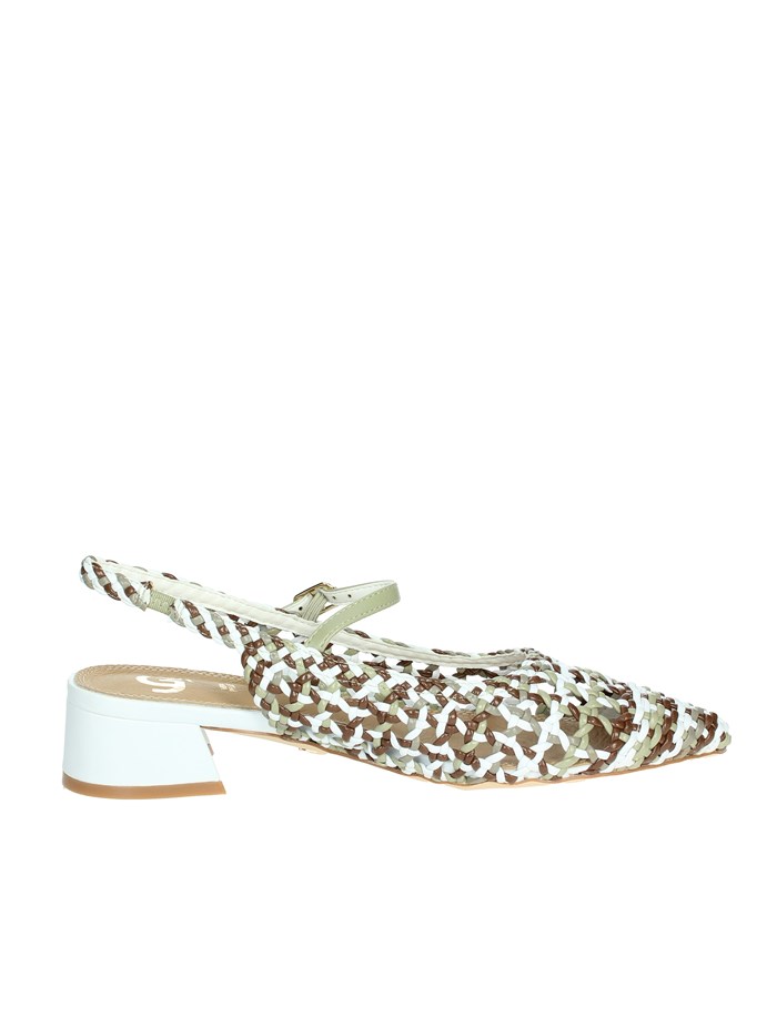 BALLERINE GD247 BIANCO/MARRONE