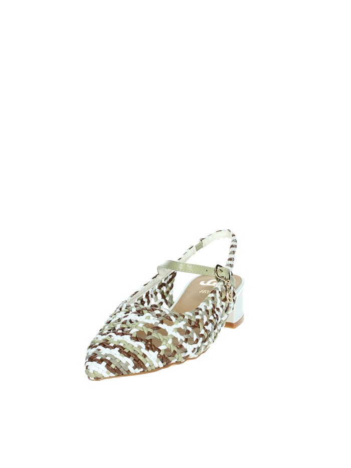 BALLERINE GD247 BIANCO/MARRONE
