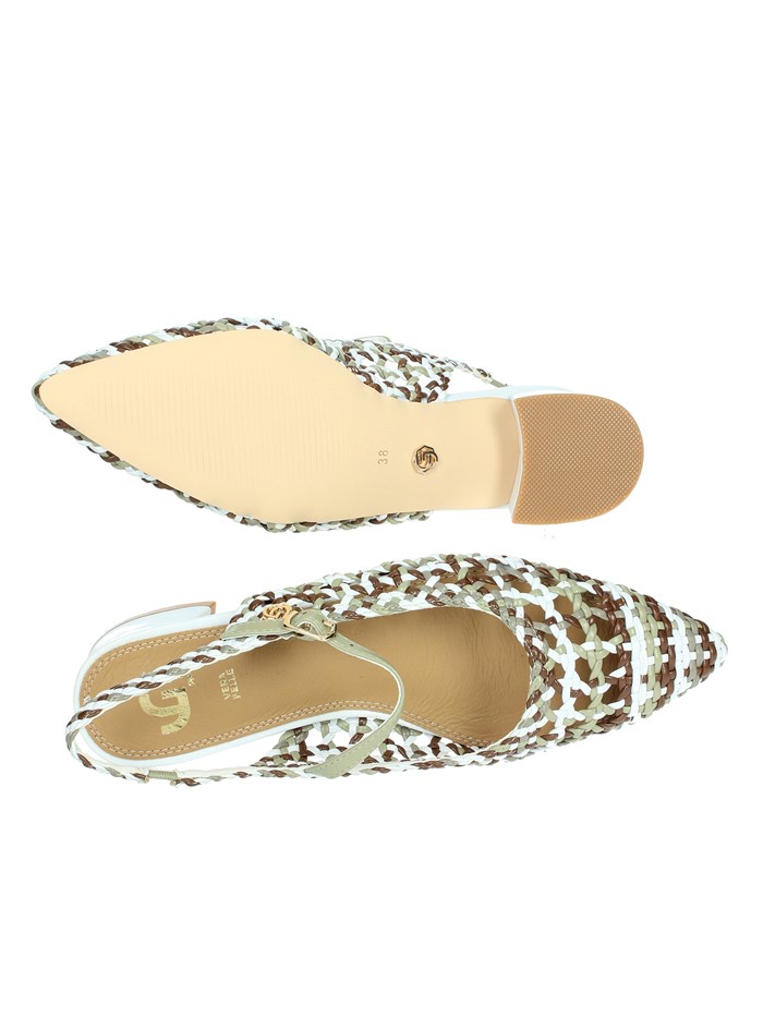 BALLERINE GD247 BIANCO/MARRONE