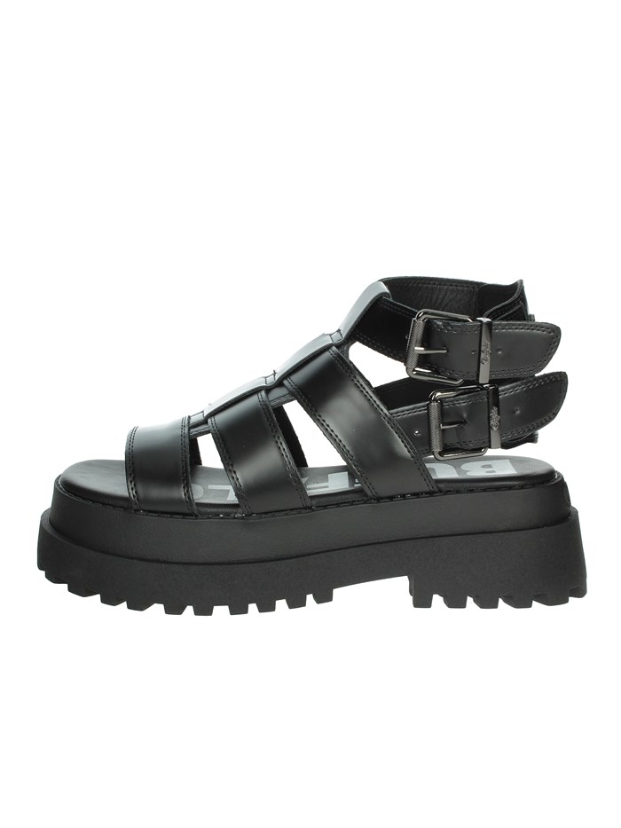 SANDALI CON ZEPPA BN16022691 NERO