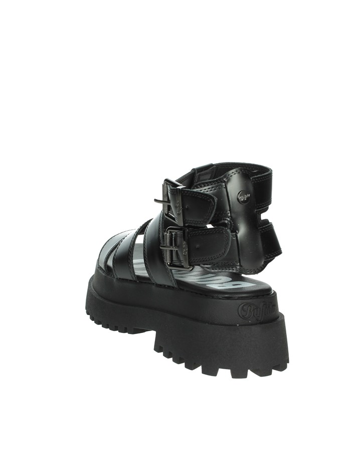 SANDALI CON ZEPPA BN16022691 NERO