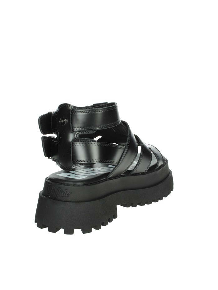 SANDALI CON ZEPPA BN16022691 NERO