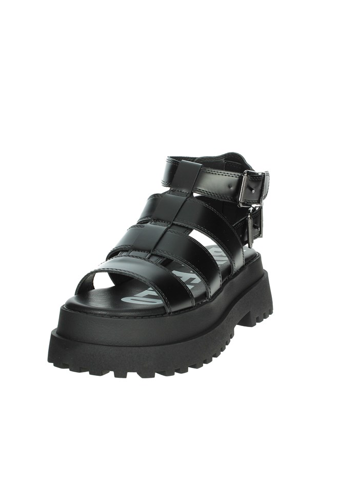 SANDALI CON ZEPPA BN16022691 NERO